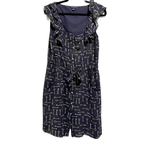 Banana Republic Chiffon-ish Buttonup Dress - Picture 1 of 9